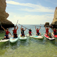 algarve sup coastal tour